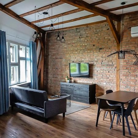 Apartamenty Torunskie Pod Krzywa Wieza Buitenkant foto