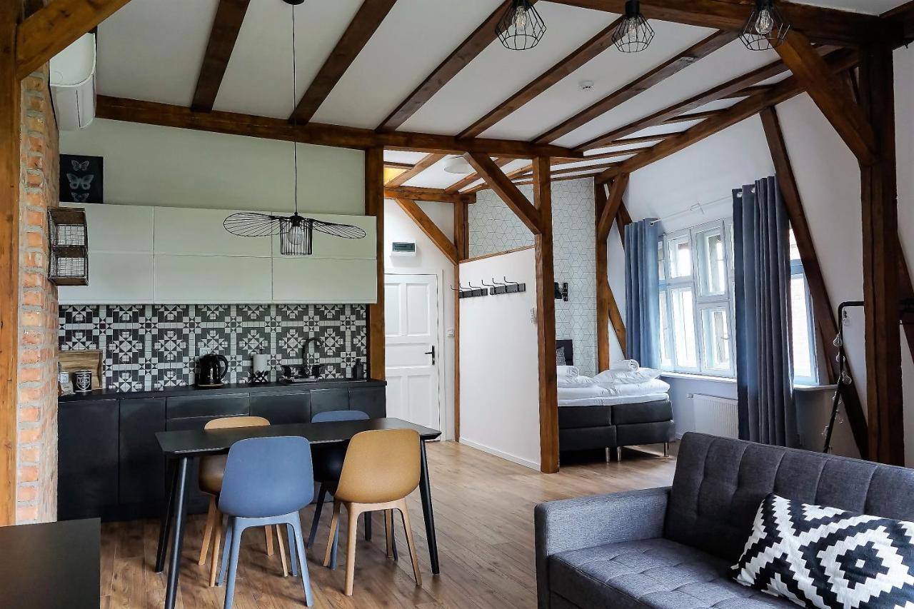Apartamenty Torunskie Pod Krzywa Wieza Buitenkant foto